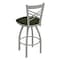 Holland Bar Stool Co 30" Swivel Bar Stool, Nickel Finish, Canter Pine Seat 82030AN010 - alternate 3